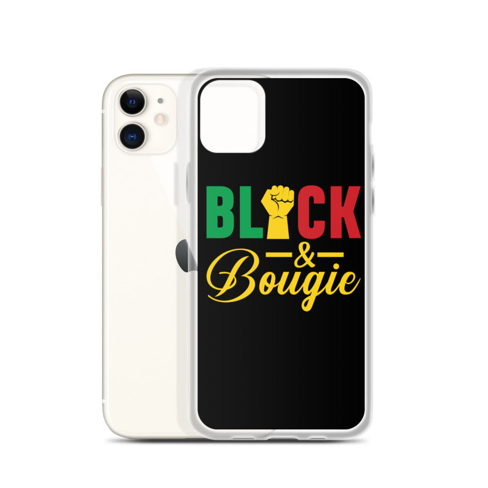 Black & Bougie iPhone Case
