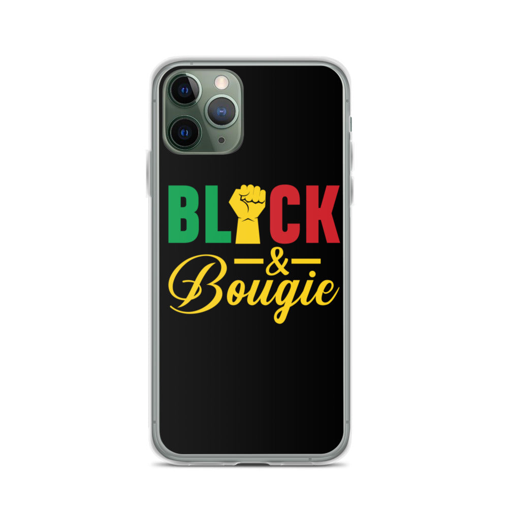 Black & Bougie iPhone Case