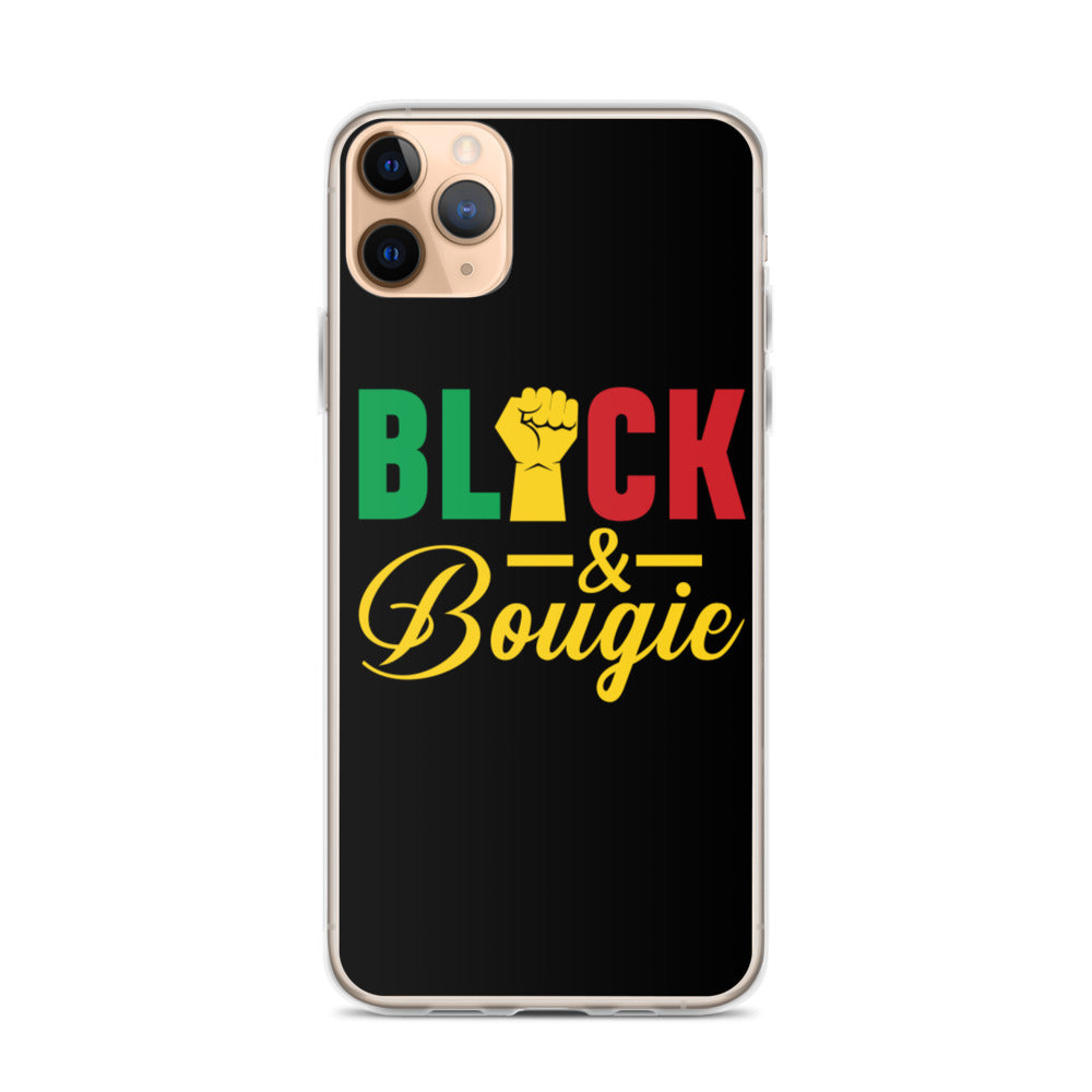 Black & Bougie iPhone Case