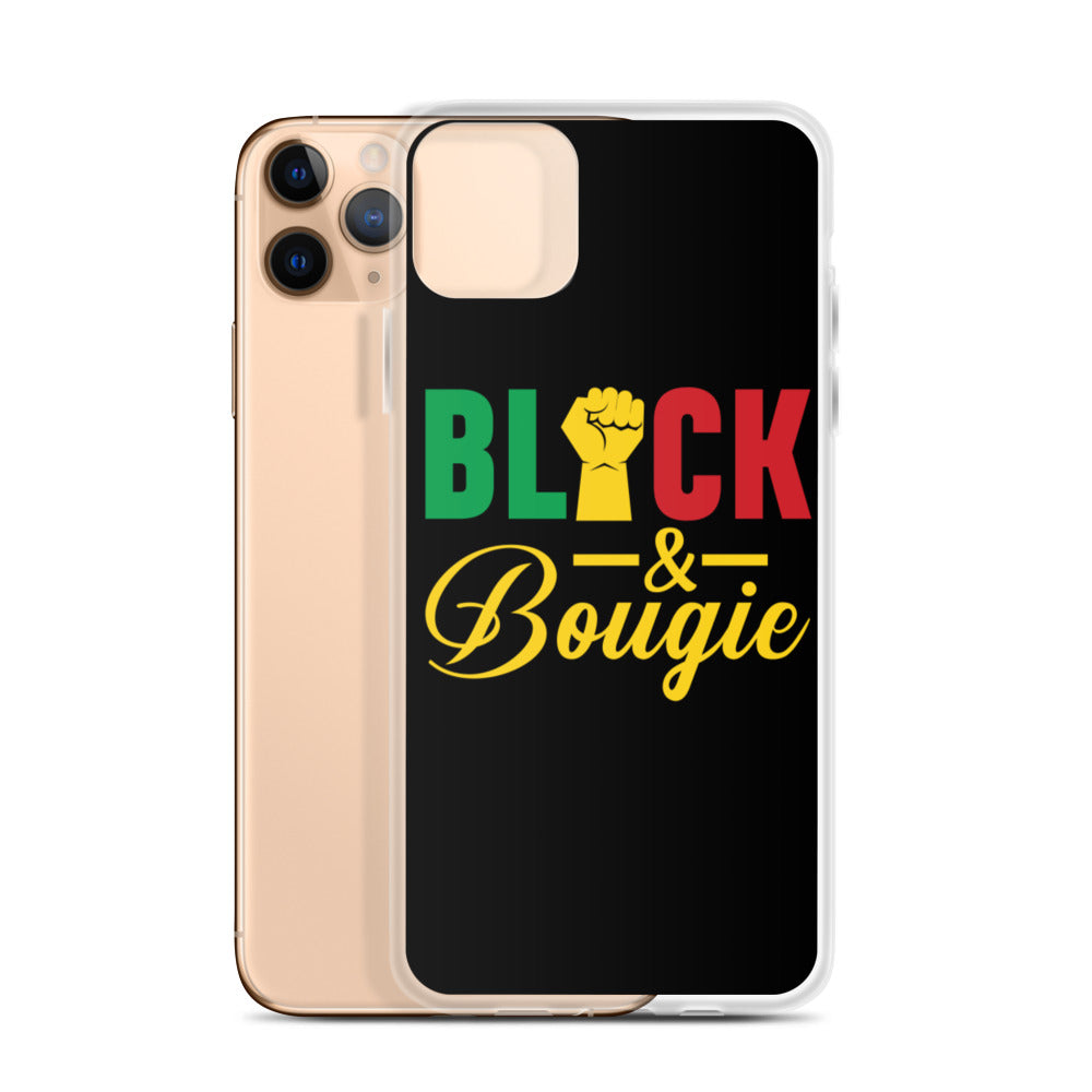 Black & Bougie iPhone Case