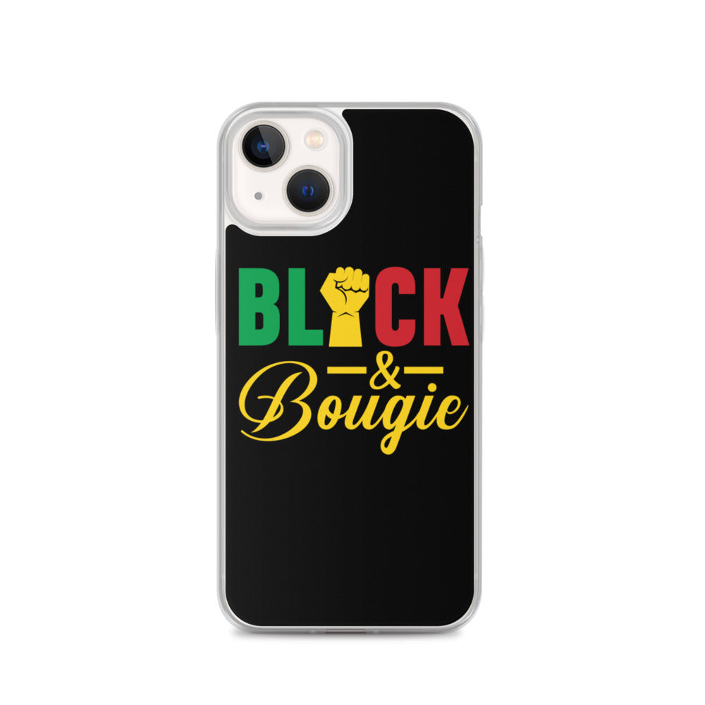 Black & Bougie iPhone Case