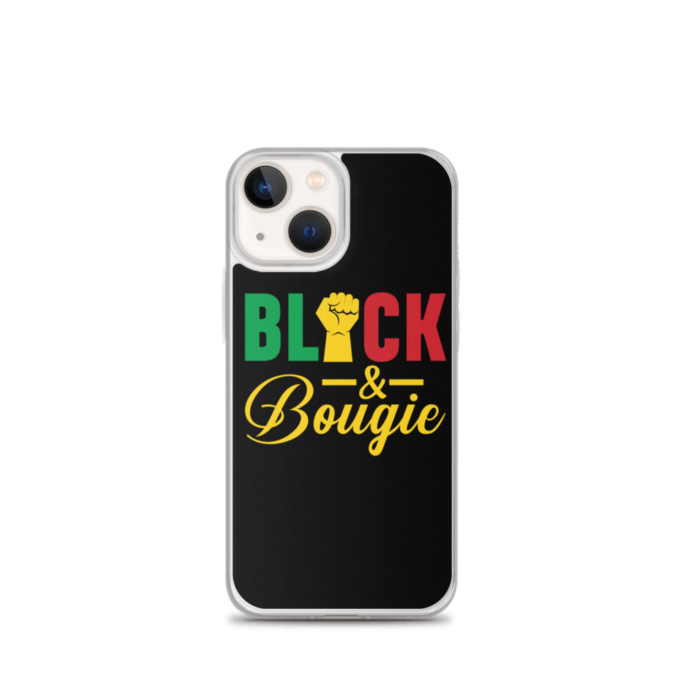 Black & Bougie iPhone Case