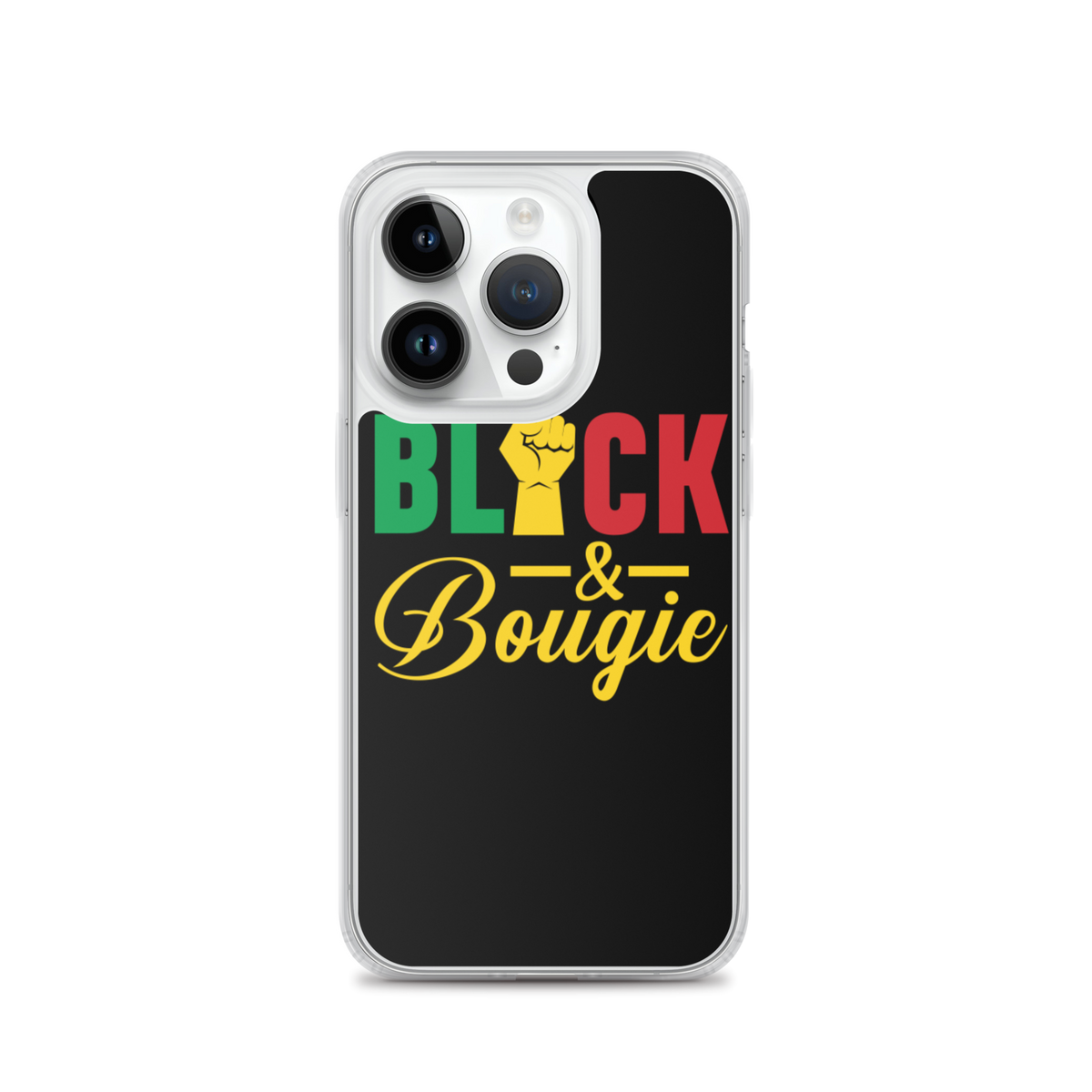 Black & Bougie iPhone Case