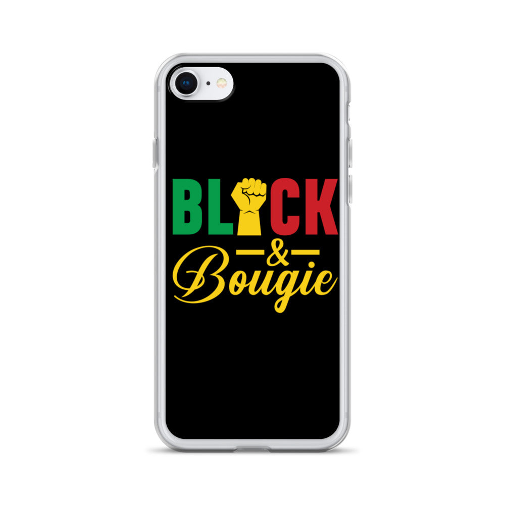 Black & Bougie iPhone Case