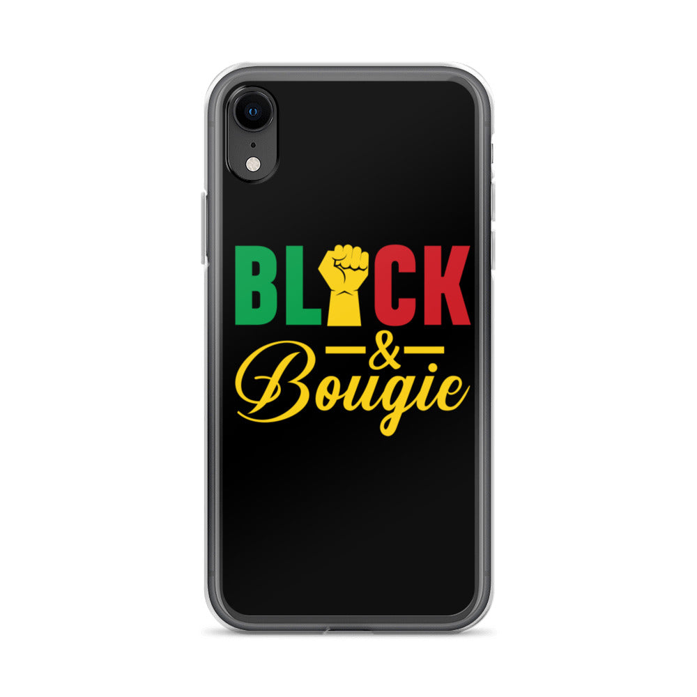 Black & Bougie iPhone Case