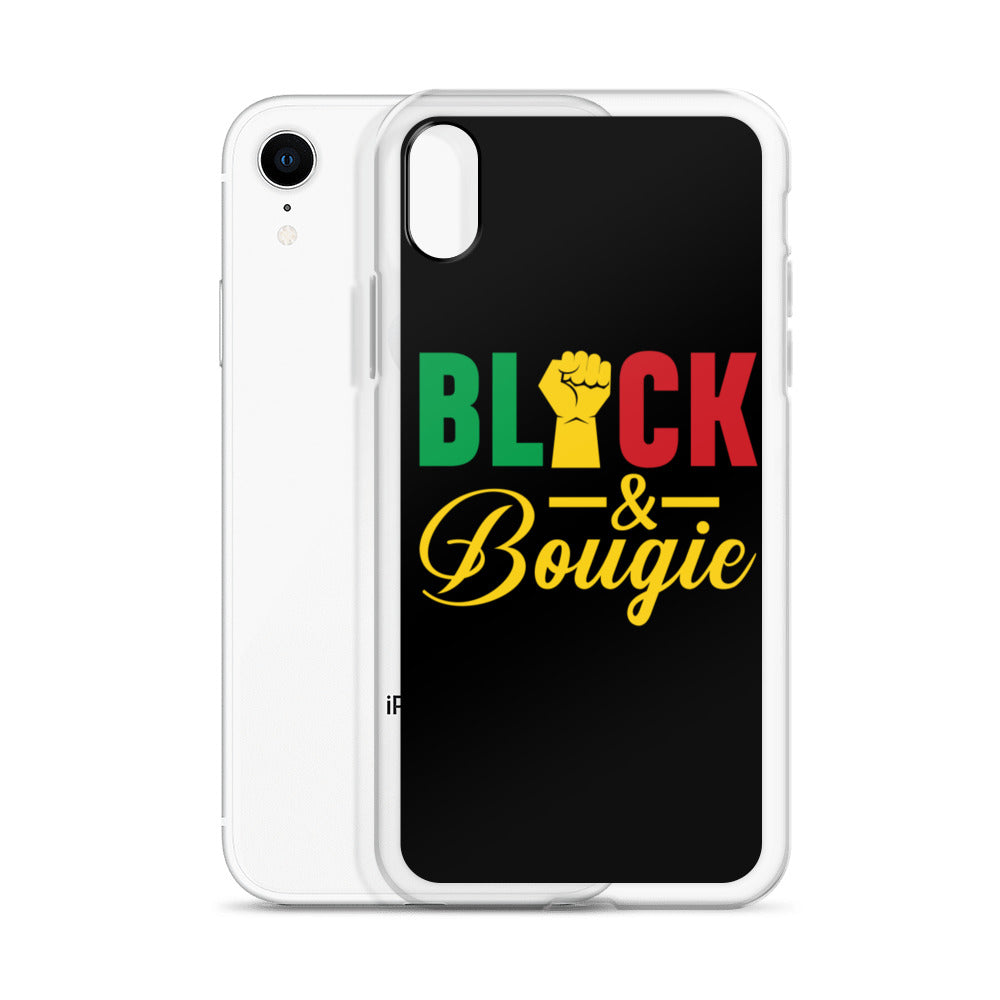 Black & Bougie iPhone Case