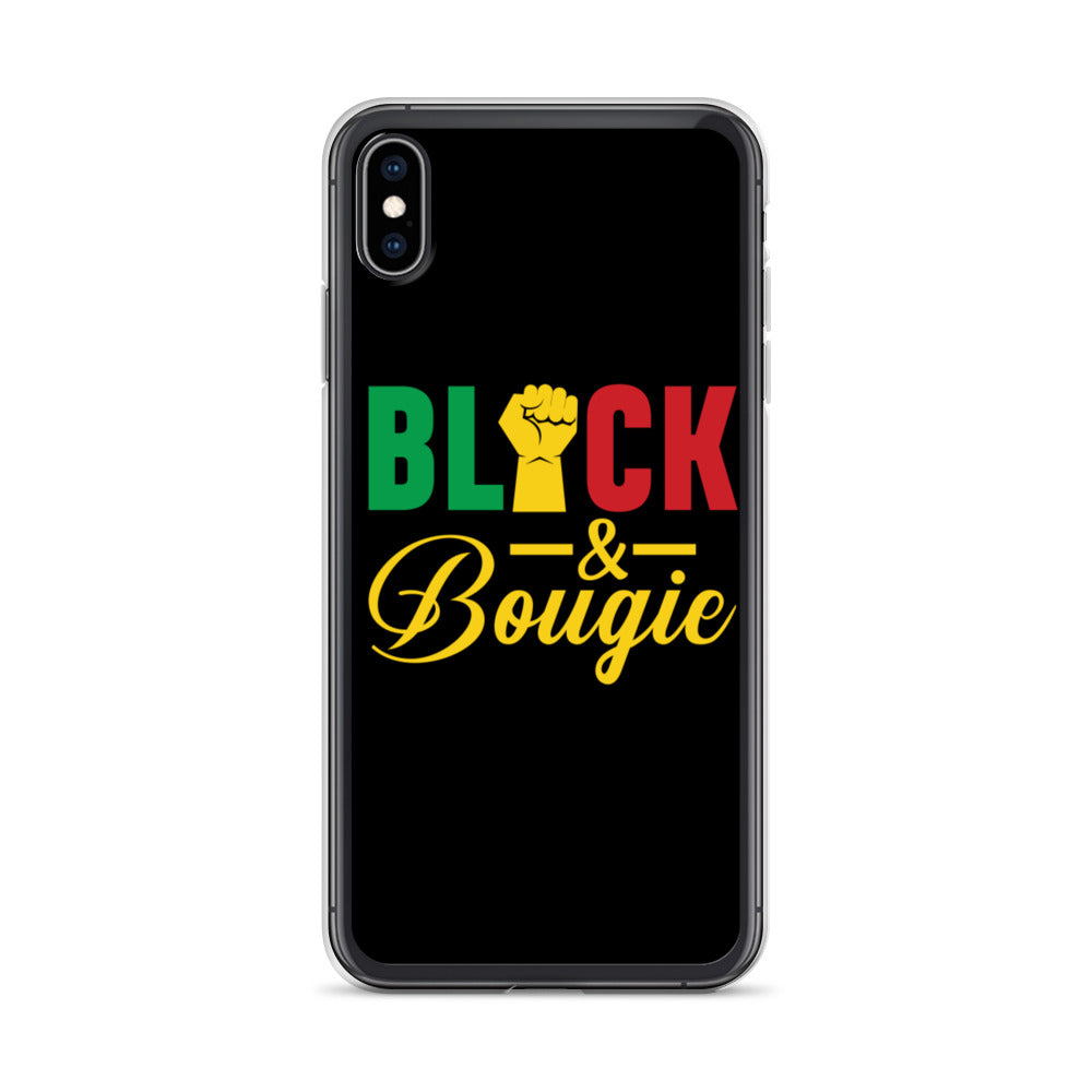 Black & Bougie iPhone Case
