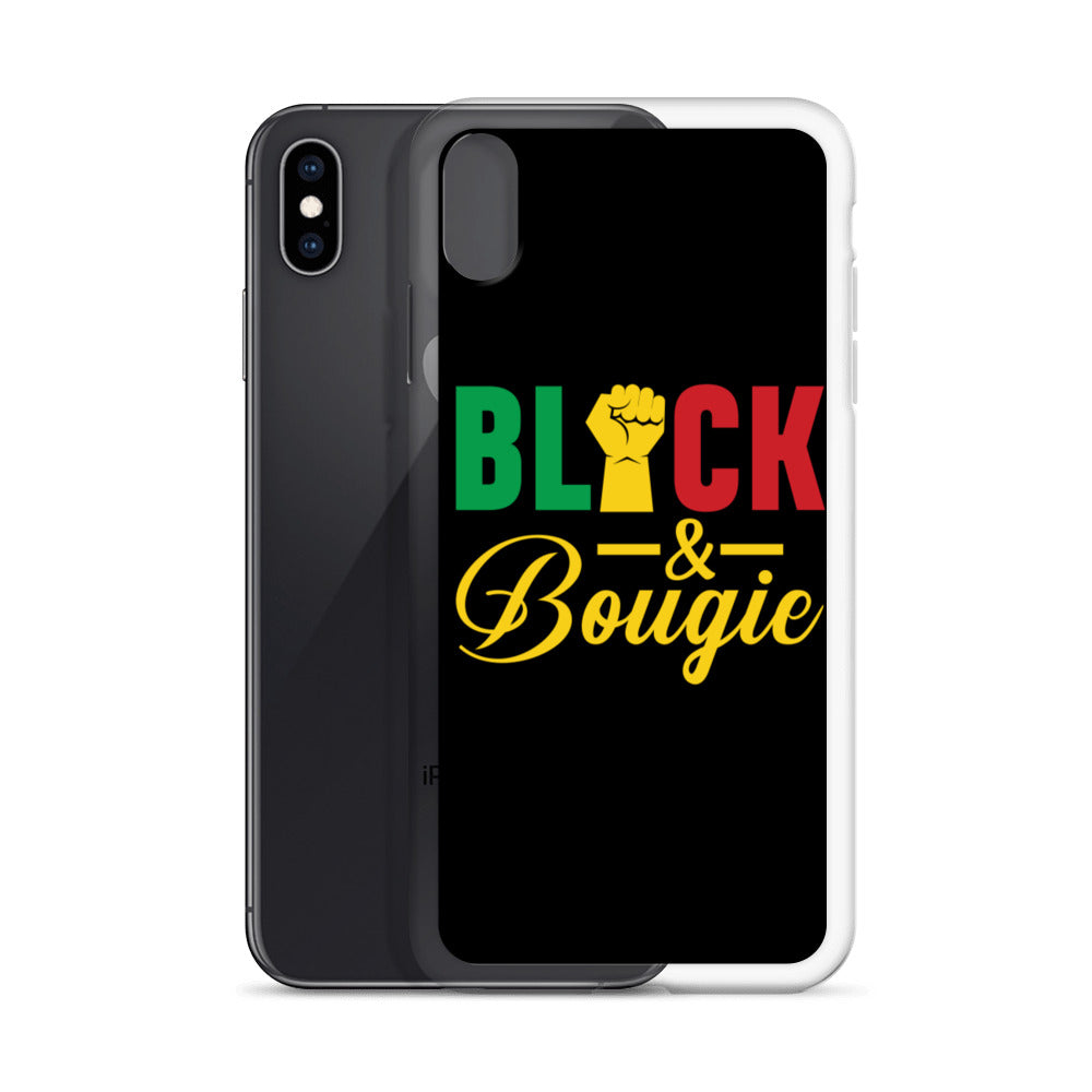 Black & Bougie iPhone Case