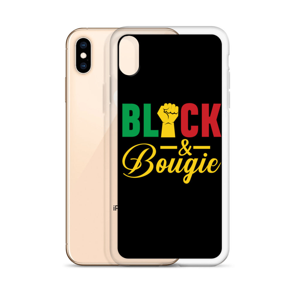 Black & Bougie iPhone Case