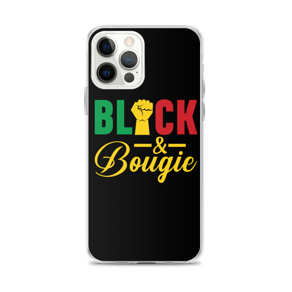 Black & Bougie iPhone Case