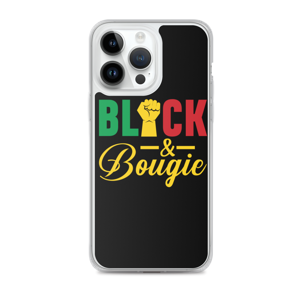 Black & Bougie iPhone Case