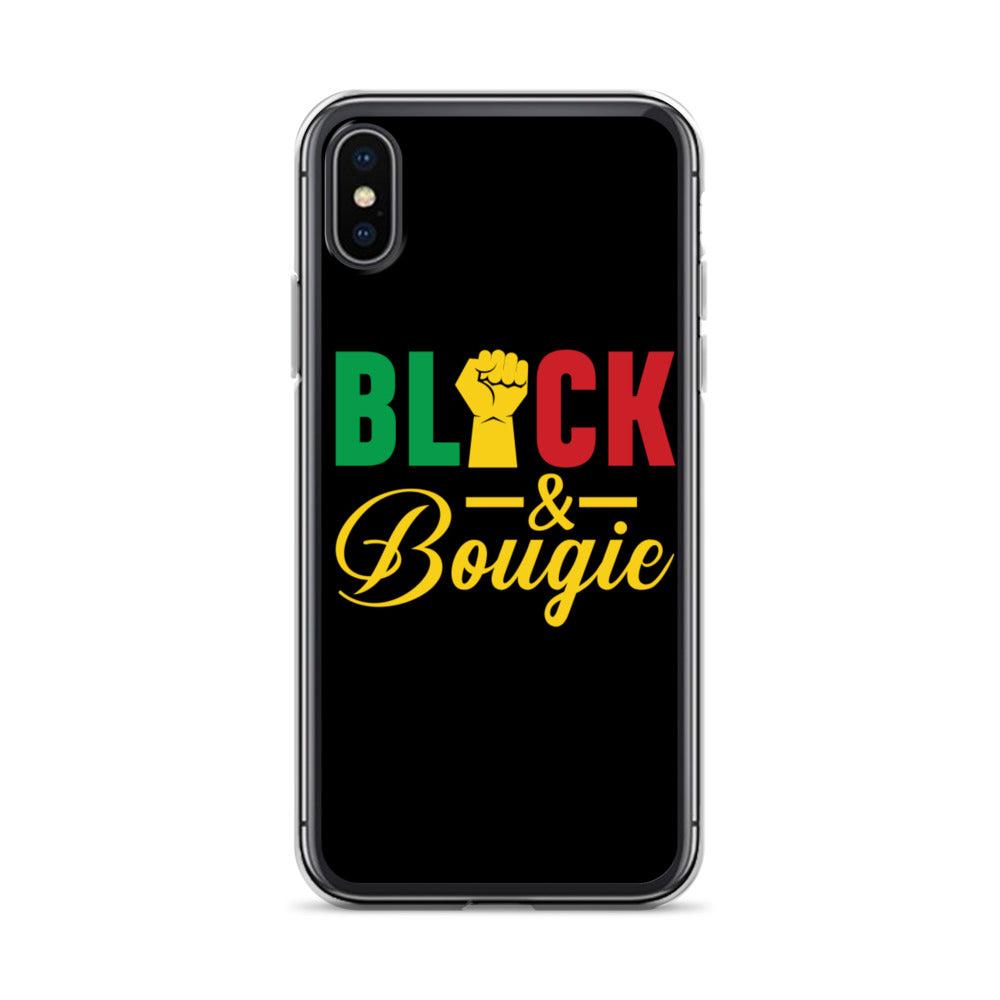 Black & Bougie iPhone Case