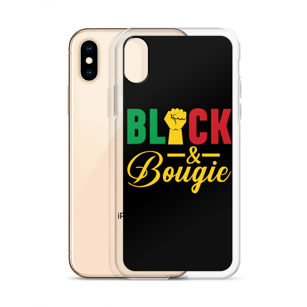 Black & Bougie iPhone Case