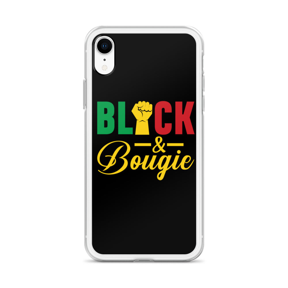 Black & Bougie iPhone Case