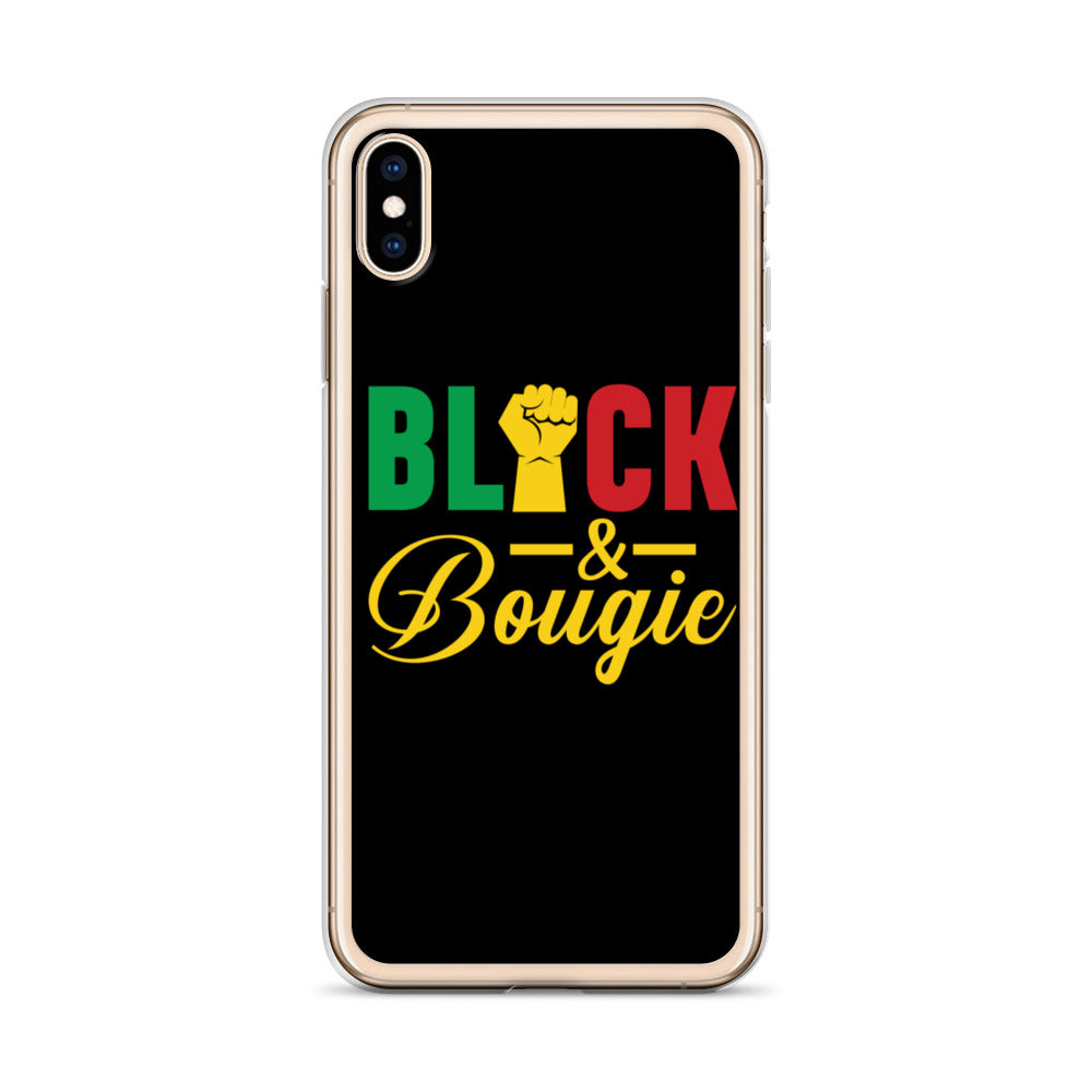 Black & Bougie iPhone Case