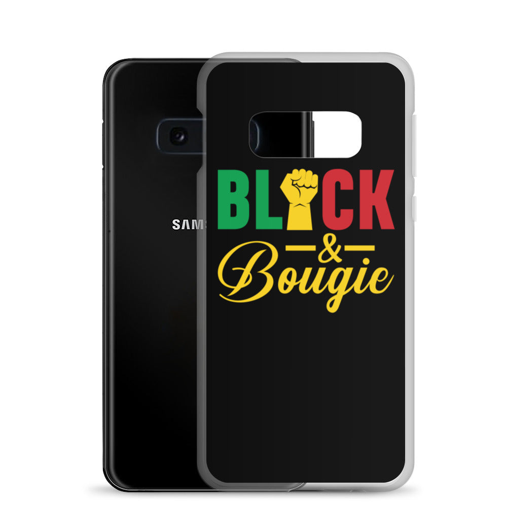 Black & Bougie Samsung Case