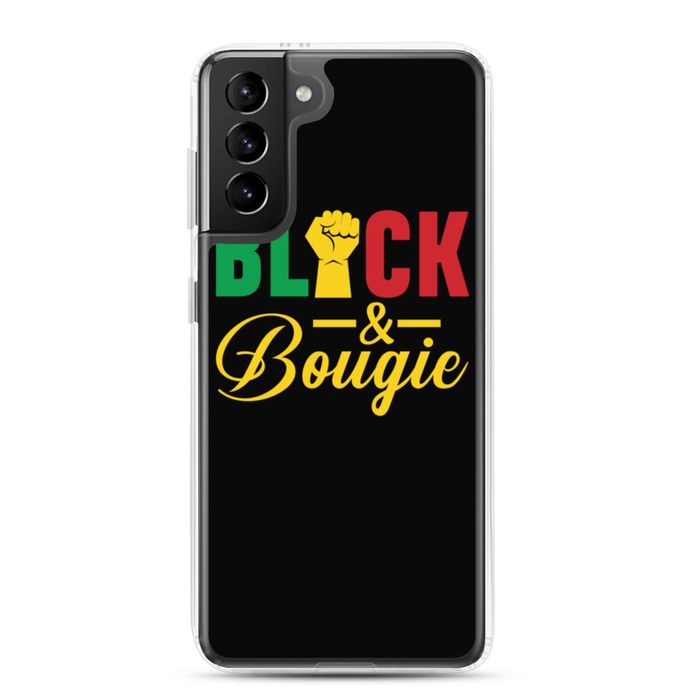 Black & Bougie Samsung Case